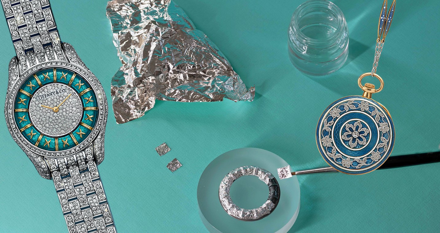 ساعة Enamel من .Tiffany & Co... عندما تتحوّل الحرفة إلى مجوهرات تروي قصّة الوقت