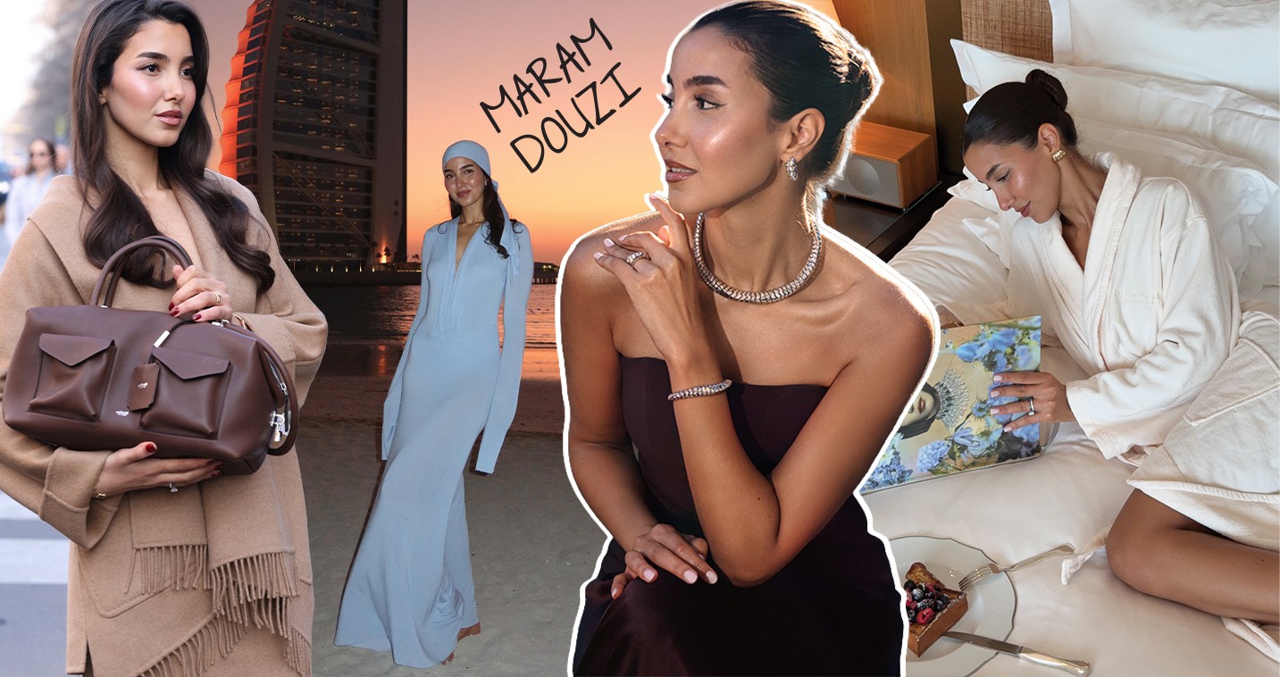 رؤية Maram Douzi للجمال: أناقة هادئة بعيداً عن التكلّف