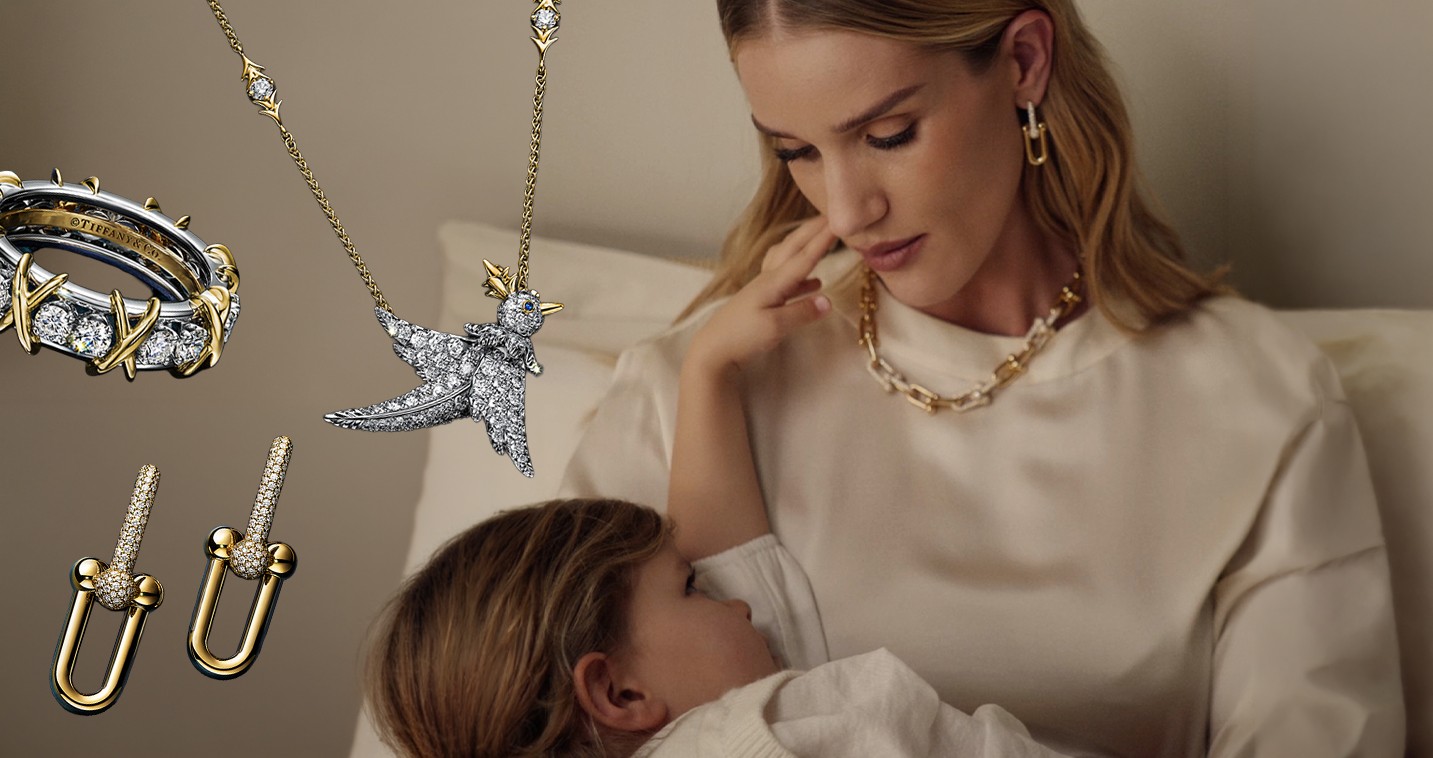 With Love, Since 1837: قصّة حبّ وقوة ترويها .Tiffany & Co وRosie Huntington-Whiteley