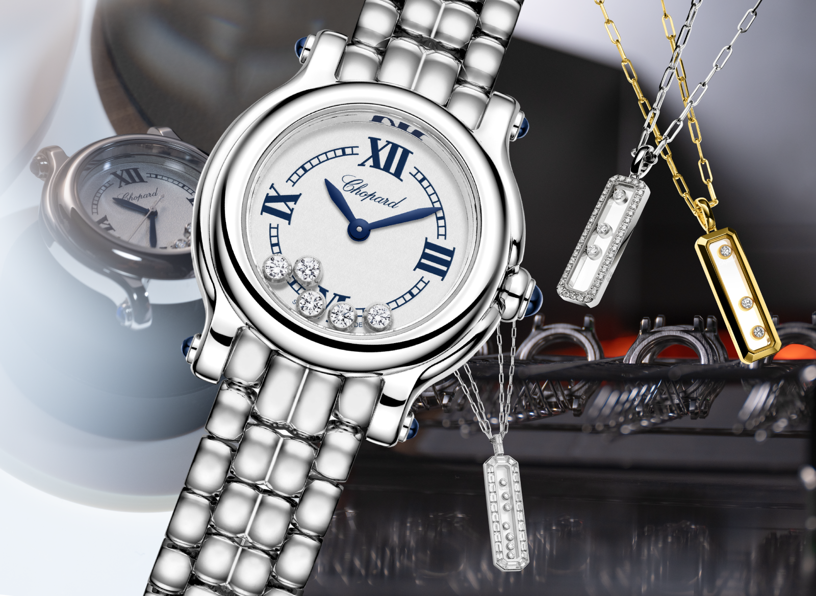 Chopard تكتب فصلاً جديداً من Happy Diamonds وتعيد إحياء Happy Sport The First