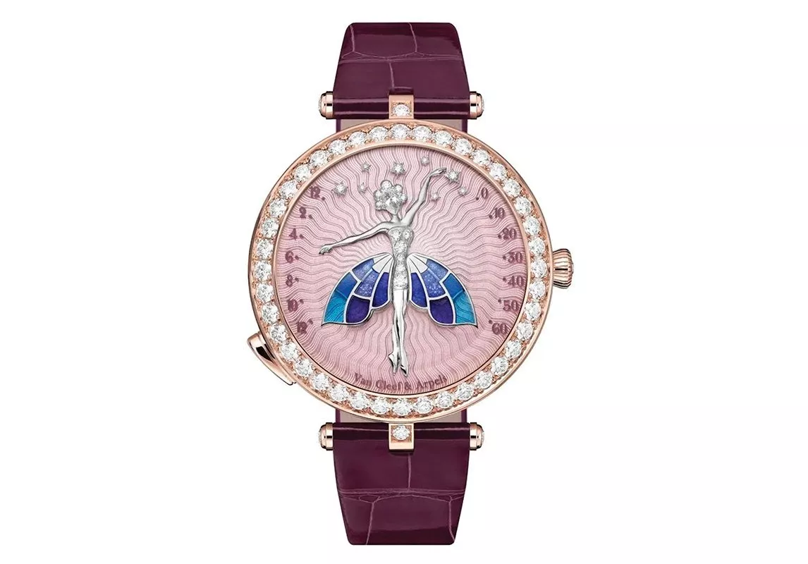 - ساعة Lady Arpels Ballerine Enchantée من من Van Cleef & Aprels