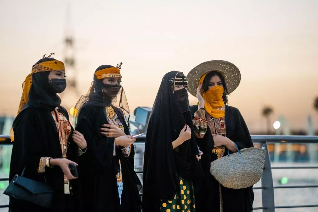 صور مظاهر الاحتفال في يوم التأسيس السعودي 2023