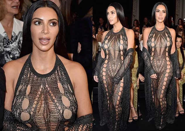 وحدها Kim Kardashian تستطيع أن ترتدي 4 تصاميم مثيرة للجدل في يومٍ واحد خلال أسبوع الموضة الباريسيّ