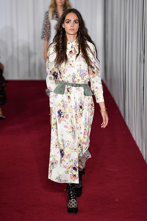 عرض أزياء Jill Stuart لربيع 2018، خلال أسبوع الموضة في نيويورك