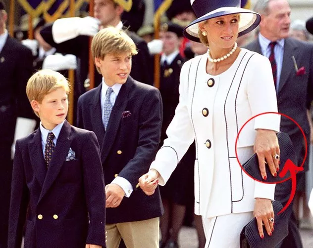 السبب المؤثر وراء وضع الأميرة ديانا خاتم الزواج في إصبعها بعد الانفصال عن الأمير تشارلز