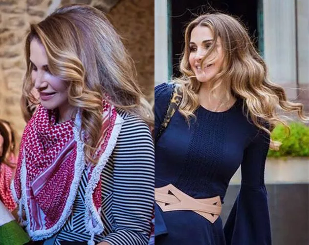 6 خطوات تعلّمناها من الملكة رانيا لنحافظ على شعر جميل ومرتّب في كل الأوقات