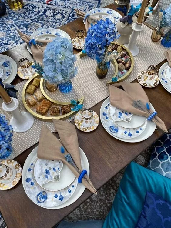 صور افكار تنسيق طاولة عيد الاضحى، لتكون مائدتكِ محط أنظار ضيوفكِ
