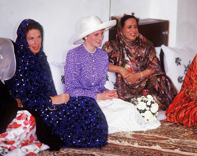 الاميرة ديانا في عمان