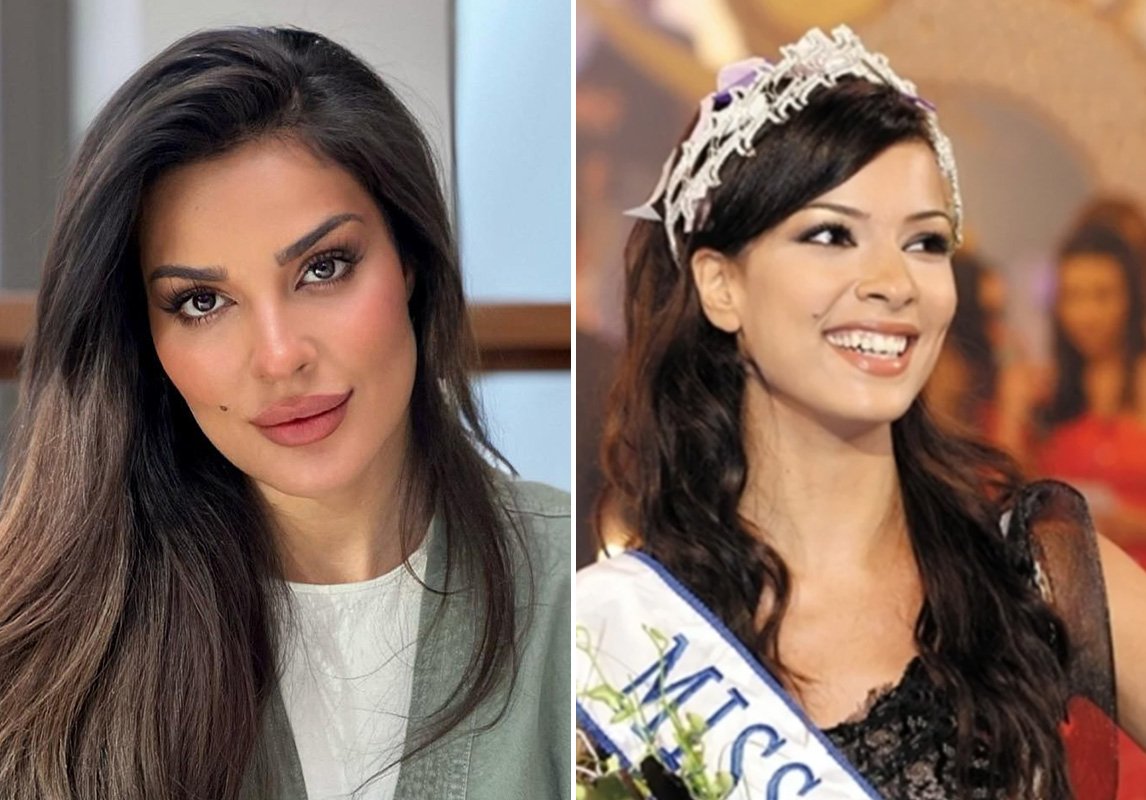 ملكات جمال لبنان قبل وبعد