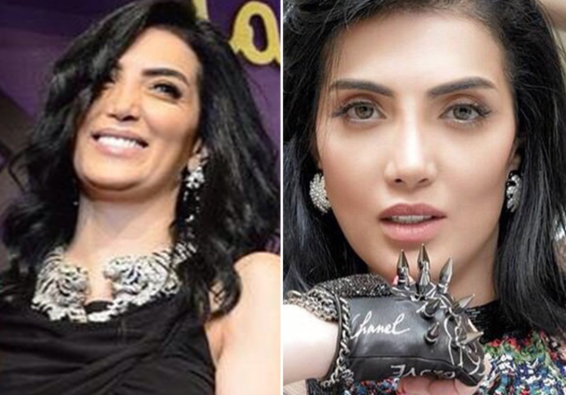 حورية فرغلي في مكياج ناعم 