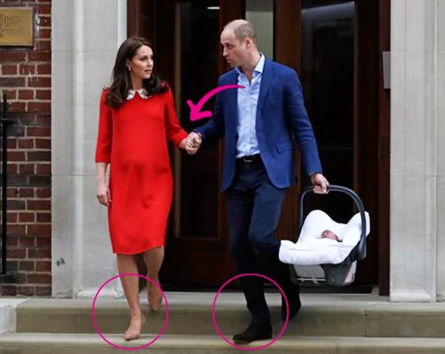 لغة جسد Kate Middleton وPrince William تفضح شعورهما لدى استقبال مولودهما الثالث