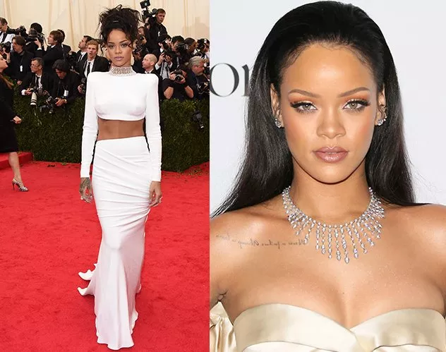 أسرار جمال بشرة Rihanna المثاليّة وقوامها الممشوق