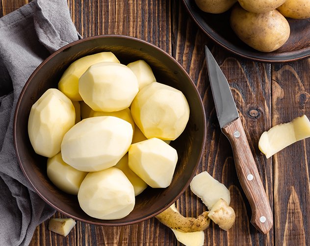 فوائد قشور البطاطا للشيب   خلطات للشعر