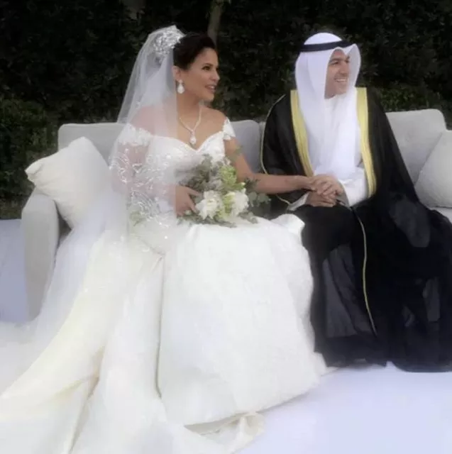 بالصور، حفل زفاف الفاشينيستا الكويتية بيبي عبد المحسن في البحرين وانتقادات عدّة تطال العروسين