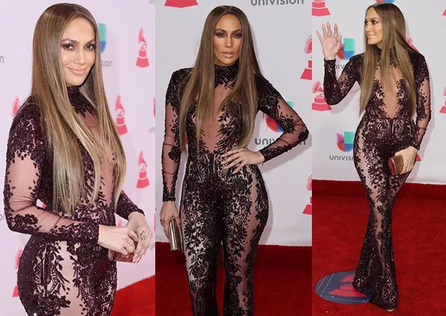 3 إطلالات جذّابة لـJennifer Lopez في حفل The Latin Grammy Awards