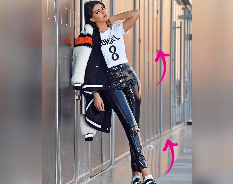 حيلة في الموضة من نجمتكِ المفضّلة: الإعلاميّة مريم سعيد تعرف كيف تجعل ساقيها تبدوان أطول وأنحف