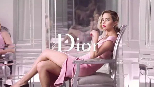 Jennifer Lawrence  جذّابة في إعلان Dior  الجديد