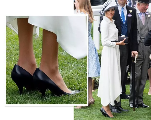 لماذا تنتعل ميغان ماركل أحذية أكبر من مقاس قدمها؟