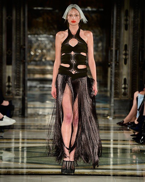 عرض أزياء Mark Fast لربيع 2018، خلال أسبوع الموضة في لندن