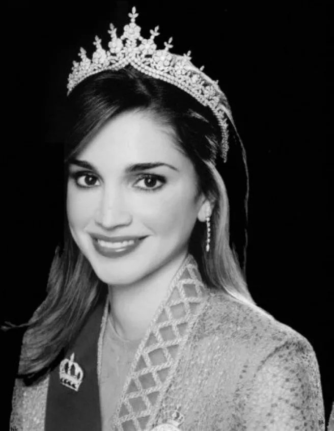 تيجان الملكة رانيا 