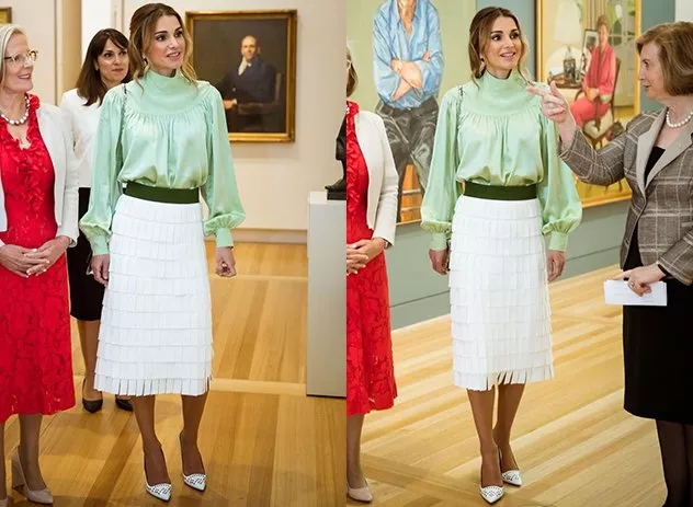 الملكة رانيا في أستراليا: بين الهفوات والبساطة