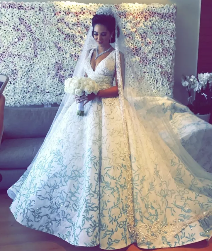 صور عرايس 2018 ارتدين أفخم فساتين زفاف رصدناها لكِ على إنستقرام