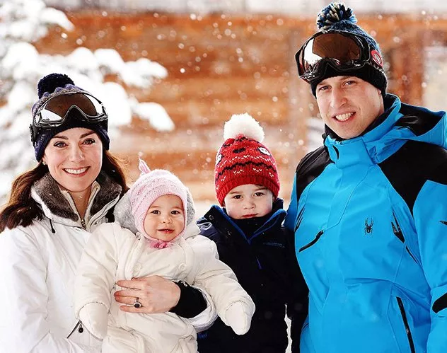 بالصور، Kate Middleton وعائلتها الصغيرة في عطلة ثلجيّة