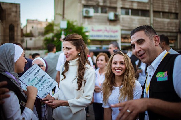 الملكة رانيا أولاد الملكة رانيا