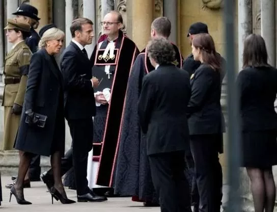 صور أبرز الحاضرين في مراسم جنازة الملكة اليزابيث الثانية الرسمية