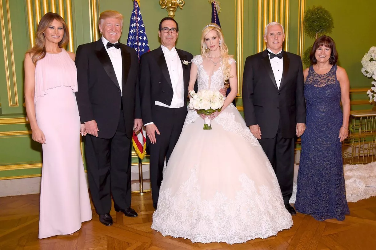 Melania وIvanka Trump مثل الشقيقتين التوأم في حفل زفاف إحدى الشخصيّات السياسيّة في واشنطن