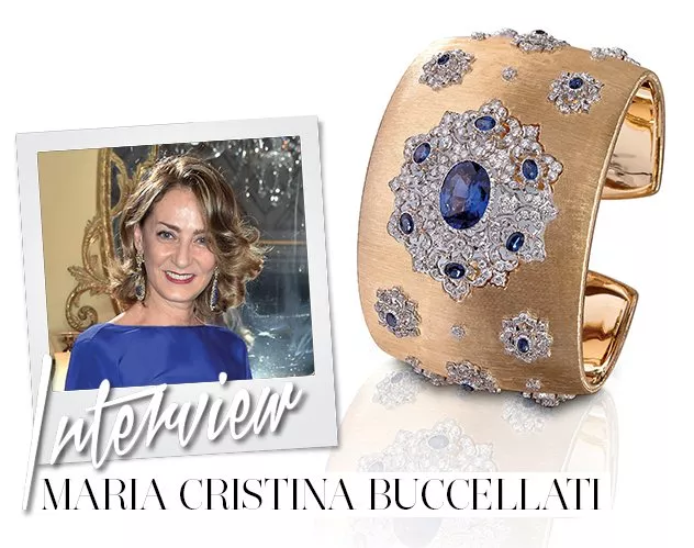 مقابلة مع Maria Cristina Buccellati مديرة قسم التسويق في دار Buccellati للمجوهرات