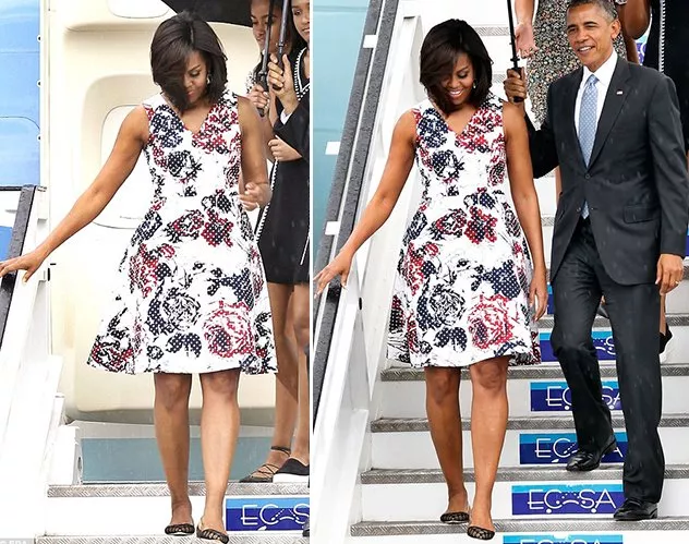 إطلالات Michelle Obama وابنتيها في الجولة الأميركيّة اللاتينيّة