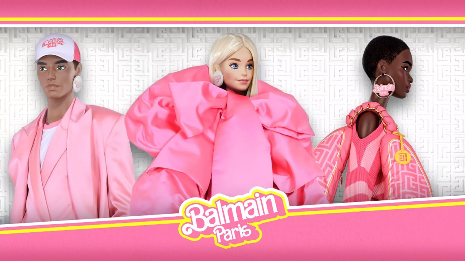 دار بالمان تطلق مجموعة حصرية بالتعاون مع باربي Balmain x Barbie