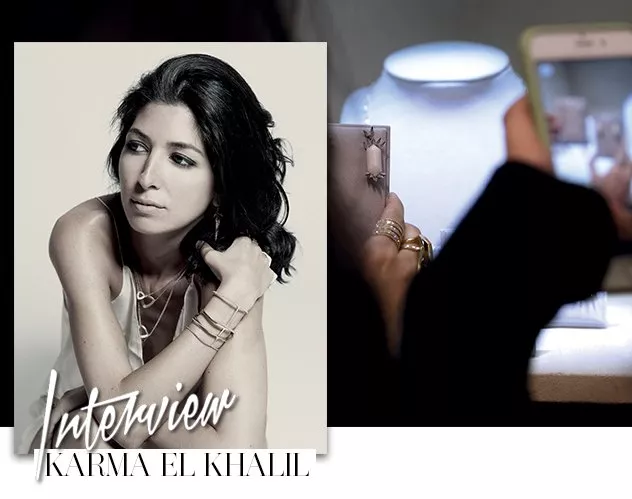 مقابلة خاصّة مع المصمّمة Karma El Khalil: أحاسيسُ تتفجّر في مجوهرات