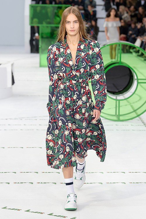 عرض أزياء Lacoste لربيع 2018، خلال أسبوع الموضة في نيويورك