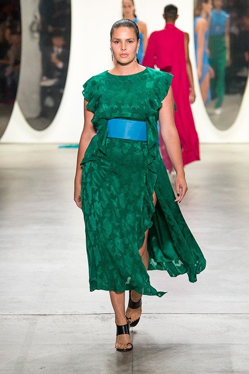 عرض أزياء Prabal Gurung لربيع 2018، خلال أسبوع الموضة في نيويورك