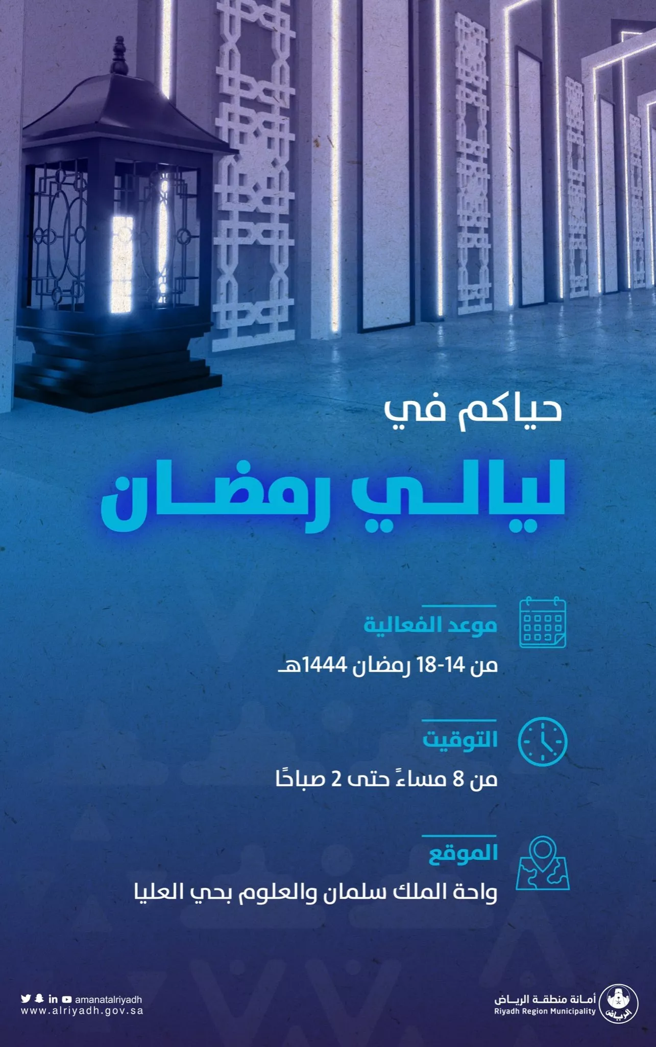 ليالي رمضان 2023 في الرياض: جولة ممتعة على أشهر الأطباق العالمية