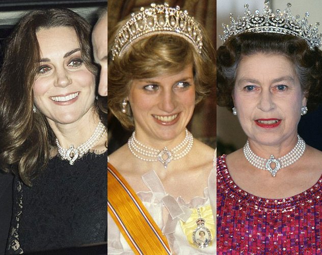 كيت ميدلتون الأميرة ديانا الملكة إليزابيث الثانية