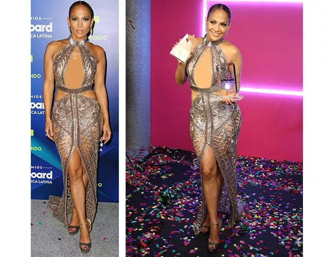 Jennifer Lopez لم تترك لمخيلتنا مجالاً بإطلالتيها في حفل Billboard Latin Music Awards