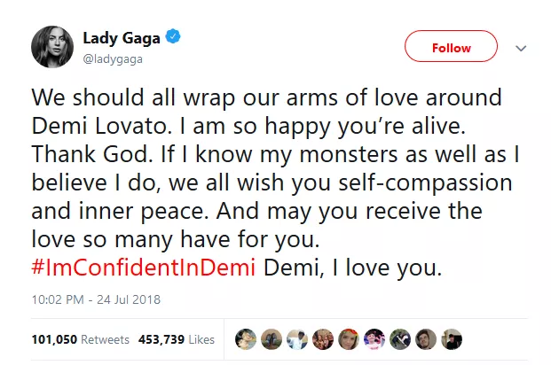 كيف تفاعل مشاهير هوليوود مع خبر نقل Demi Lovato إلى المستشفى؟