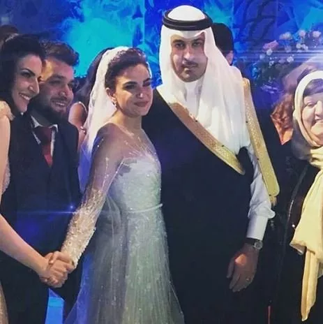 بالصور والفيديو: زفاف الاميرة نور بنت عاصم الأسطوري من رجل الأعمال السعودي عمرو آل زيدان