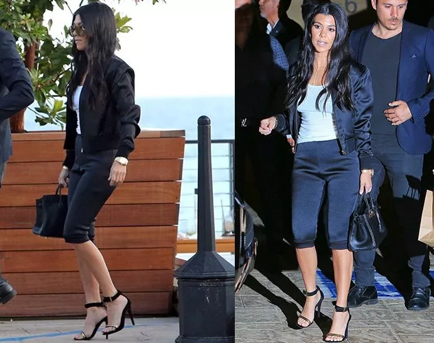 Kim Kardashian تحتفل مع شقيقاتها بعيد ميلاد Scott Disick