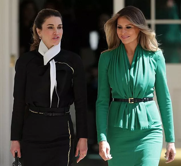 الملكة رانيا تلتقي Melania Trump في واشنطن، مَن كانت الأجمل؟