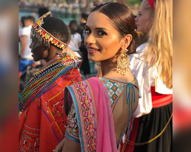 صور ملكة جمال العالم لعام 2017 Manushi Chillar من الهند