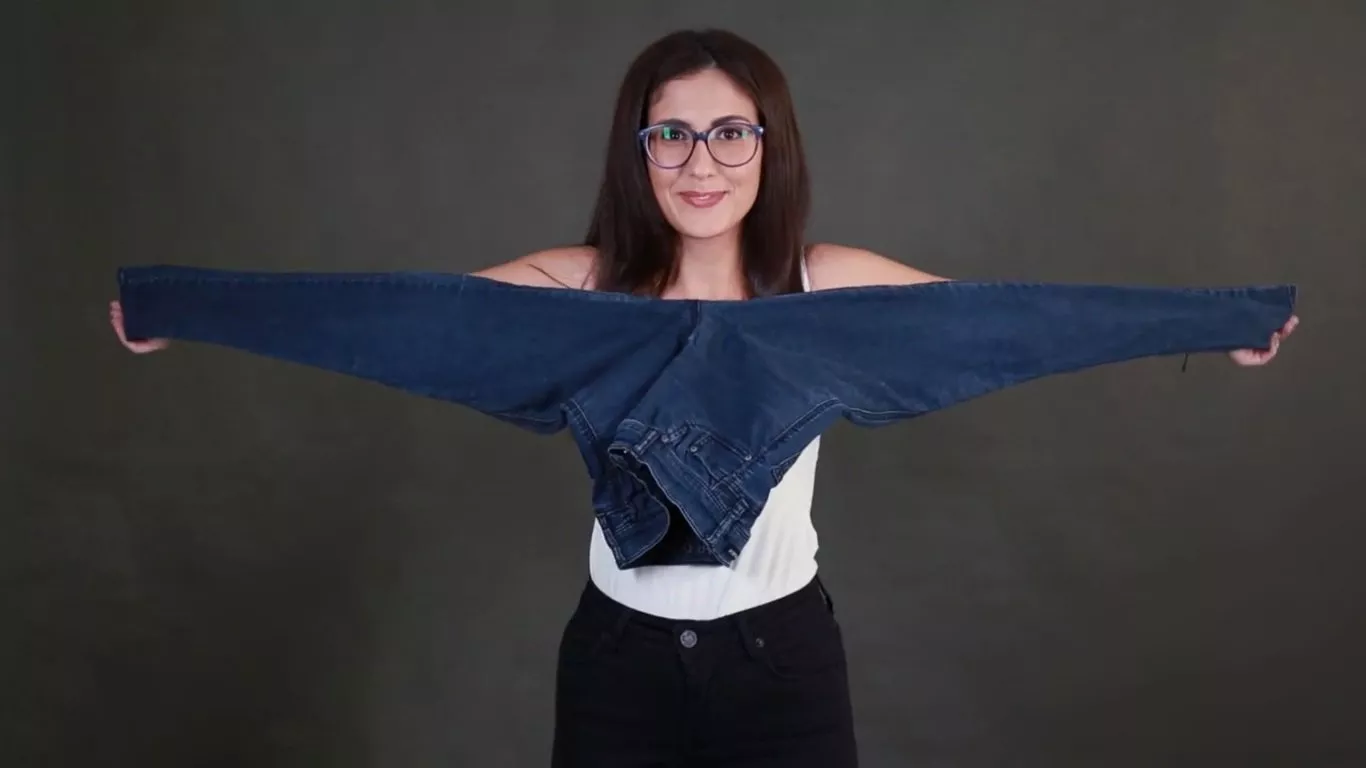 كيف أعرف مقاس بنطلون جينز بدون قياس؟
