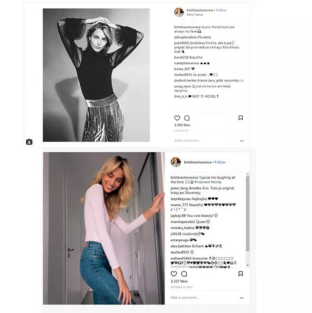 عارضة الشهر: Kristina Cincurová... ملكة جمال؟ لا بل عارضة أزياء