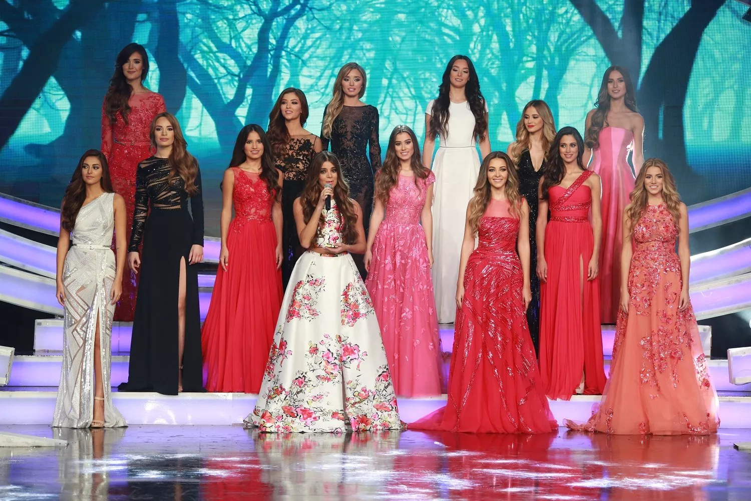 بالصور، المشتركات اللواتي وصلن إلى نهائيات مسابقة ملكة جمال لبنان 2015