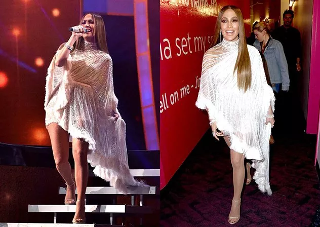 3 إطلالات جذّابة لـJennifer Lopez في حفل The Latin Grammy Awards