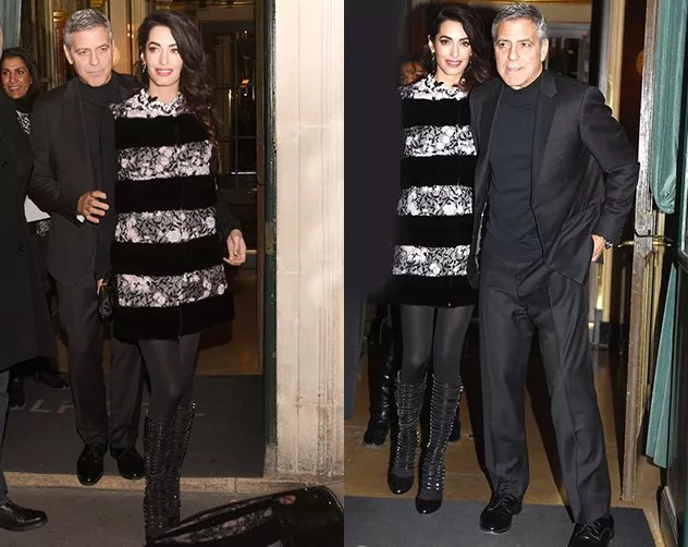 كلّ إطلالات Amal Clooney خلال فترة الحمل بتوأمها