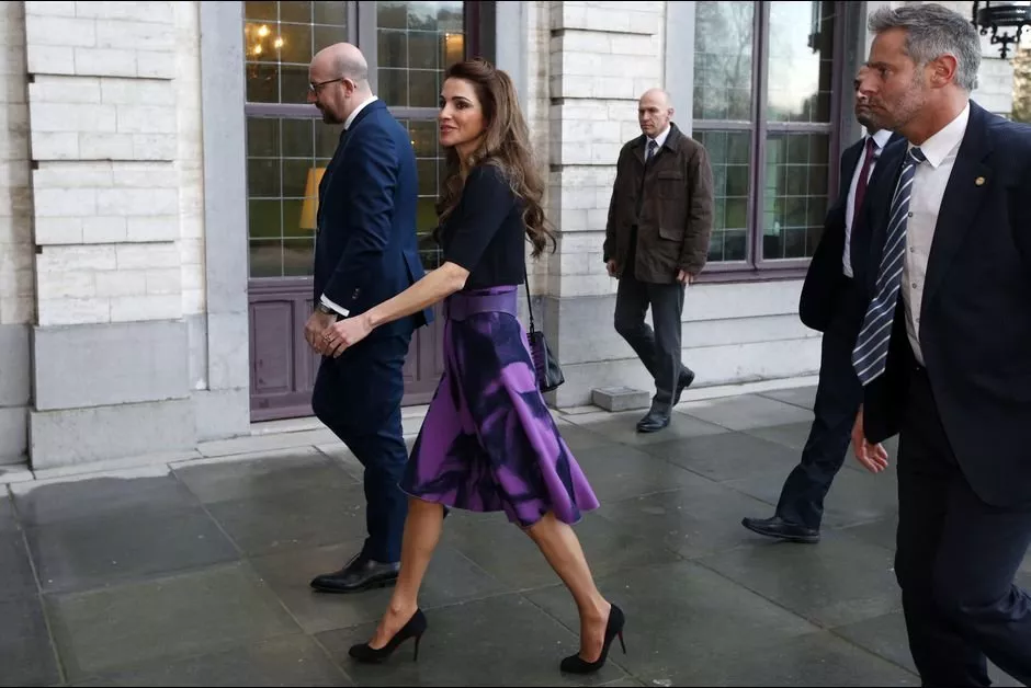 الملكة رانيا تفتتح العام 2016 بإطلالات مميّزة كالعادة